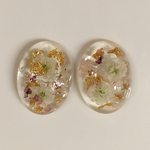 ドライフラワー ピアス