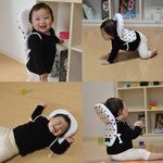 saco様専用 赤ちゃんのごっつん防止やわらかリュック チョコブラウン
