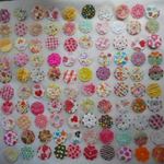 ハドメイドダイカット　3D飾り小花　NoA
