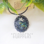【ネックレス】天使と星座のペンダント【FLAPPERS】