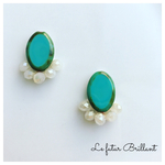 pasmap様専用＊再販！turquoise bijou pierce or earring