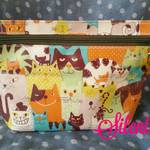 《新作》ラミネートポーチ ～猫～