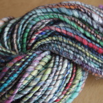 手つむぎ変わり糸〜textured yarn〜  カラフル 77g