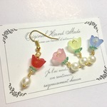 【数量限定‼️】小さなチューリップのイヤリング&ピアス
