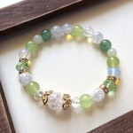 [送料無料] green fairy  / 天然石ブレスレット 