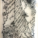 切り絵原画(A4サイズ)