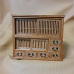 ミニチュア箪笥 TypeA (チーク)【ご依頼者様専用】