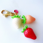 いちごのキーホルダー