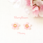 サクラサクシンプル桜ピアス&イヤリング