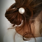 ♡パールのシンプルヘアゴム♡