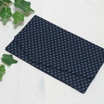 ふくさ・通帳ケース・チケット袋　スタンプ調小花柄