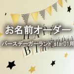 お名前オーダー【BDガーランド_star01用】