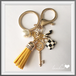 bag&key &マスタードカラー チャーム