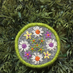 お花の刺繍ブローチ✴︎115