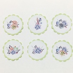 多肉フレークシール48pcs