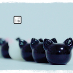ねこのとんぼ玉【黒猫】