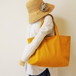 ＜送料込＞帆布トートバック(マスタード)