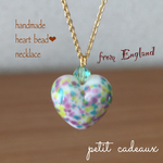    イギリス発🇬🇧sweet heart💐花の小道💐ガラスハート