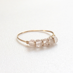 14kgf Rose Quartz〜ローズクォーツリング