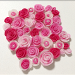 樹脂バラ♡B♡樹脂薔薇パーツ