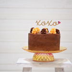 XOXO バレンタイン　ケーキトッパー　