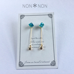 シェルキューブピアス