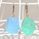 ドロップCandyピアス:) メロン・ソーダ味