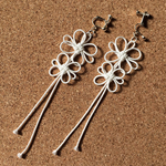 【受注製作】花花イヤリング