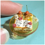 ハリネズミ★蝶とミニミニブックのブックケーキ★ハート形カップケーキ★