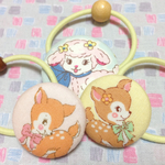 【sale】3本セット🐰レトロ♡ヘアゴム