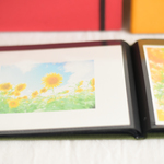 aoi【写真絵画】癒しのポストカード　１０枚セット　アルバム付き　