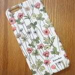 ✳︎送料無料✳︎iPhone全機種/各種スマホ対応 名入れできます♡リバティ ジョセフィンズ・ガーデン/ピンク カバー