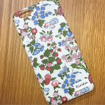 iPhone全機種/各種スマホ対応 名入れできます♡リバティ Nancy Ann/ミルキーブルー&レッド