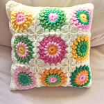 【送料無料】レトロでカラフルなモチーフクッションカバー gmix