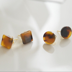 SALE‼︎  シンプルべっ甲ピアス