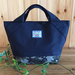 △無地×迷彩柄△大・トートバック