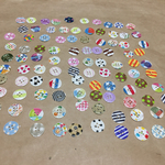 フレークシール（ボタン）