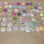 フレークシール（ボタン大）