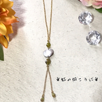 ＊送料無料＊  ゴールドのシェルパーツロングネックレス❤︎