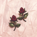 embroidery rose