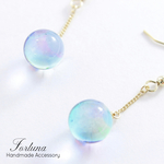 【再販】しゃぼん玉イヤリング(３８) ピアス/イヤリング/ノンホールピアス/樹脂ピアス