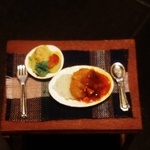 カツカレーで頑張ろー♪