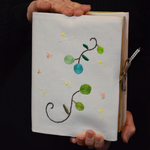 オリーブの聖書カバー(刺繍)