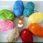 オーダー🐰うさぎ雪だるまちゃん🐰ボールチェーン付き