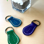 オーダーメイド☆本革 カラーレザーキーホルダー