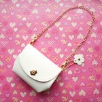 チェーン付き・マグネットタイプ・お好きなカラーで・とっても便利なふっくらお財布・受注販売