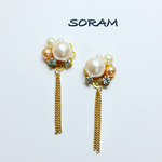New☆ Pink Pearl ＋ Chain 