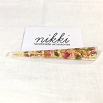 [38]TeaTime hair clips // rose