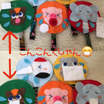 再17！袋つき！！ペープサート✳︎こんこんくしゃん