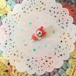 ミニうりくま 濃ピンク